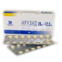 ИРУЗИД ТАБ 20МГ 12,5МГ N30 УП КНТ-ЯЧ ПК